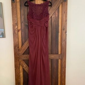 David’s Bridal Bridesmaid Dress